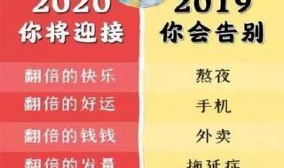 2020年倒计时句子 告别2019迎接2020抖音句子